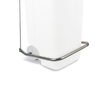 Pedale con aste in acciaio zincato per bidone di immondizia 80 lt