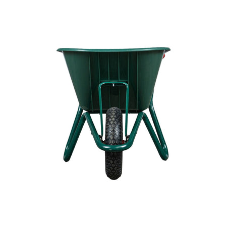 Carriola "Garden" tubolare con vasca in pvc 100 lt e ruota pneumatica