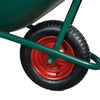 Carriola Garden tubolare con vasca in pvc 100 lt e ruota pneumatica