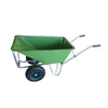 Carriola Wilby con telaio tubolare zincato e vasca in pvc 160 lt a due ruote