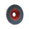 Disco lamellare Forza abrasivo per acciaio inox con supporto in nylon