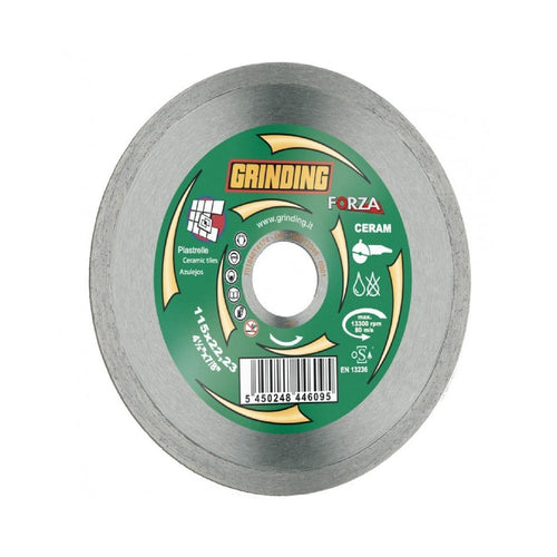 Disco diamantato Forza idoneo per ceramiche e piastrelle con corona continua