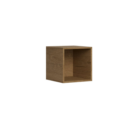 Pensile cubico in legno per composizioni arredamento camere ed interni