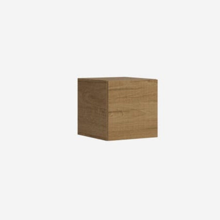 Pensile cubico in legno per composizioni arredamento camere ed interni
