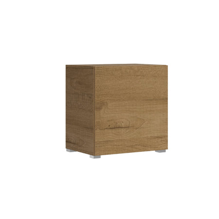 Pensile con base, in legno, per composizioni arredamento camere ed interni