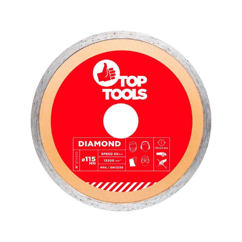 Disco diamantato per taglio di ceramica e piastrelle con corona continua