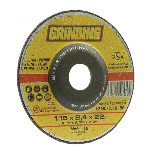 Mola abrasiva per taglio di marmo e materiali per l'edilizia a media durezza