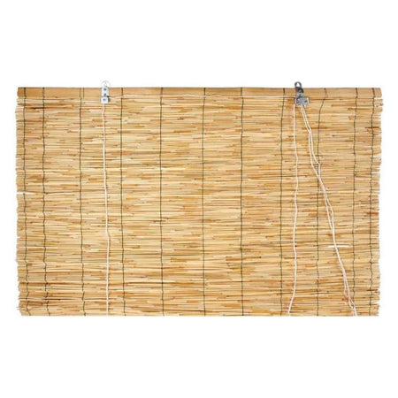 Tapparella in arelle di bamboo con carrucola e legatura in nylon