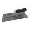 Frattone americano liscio in acciaio con manico saldato in legno 12 x 28 cm