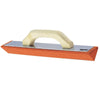Frattone in gomma spugna angolare con manico in legno 7 x 35 cm