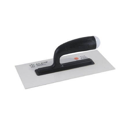 Frattone americano liscio con manico in abs idoneo per graffiato 13 x 28 cm