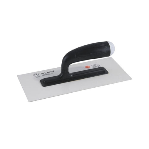 Frattone americano liscio con manico in abs idoneo per graffiato 13 x 28 cm
