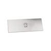 Raschiatore dentato per intonaco in acciaio temperato lucido 20 x 8 cm