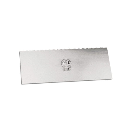 Raschiatore dentato per intonaco in acciaio temperato lucido 20 x 8 cm