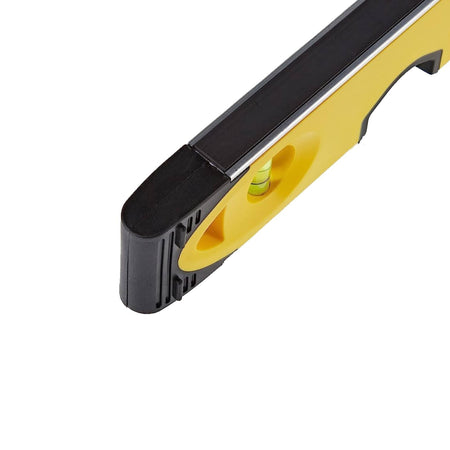 Livella "Torpedo" a tre bolle con corpo in ABS e base magnetica 23 cm