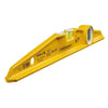 Livella trapezoidale 81S sottile e obliqua a due fiale con profilo in alluminio
