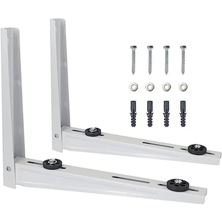 Staffe per condizionatori "Zanella" in lamiera elettrozincata resistenti alla corrosione