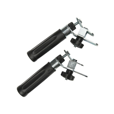 Impugnature per stadia con manici in gomma antiscivolo, confezione da 2 pezzi