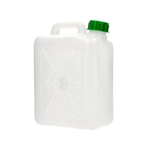 Tanica per uso alimentare in plastica polietilene atossico Ecoplast bianco