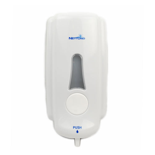 Dispenser a muro per saponi in tanica t-small refill a rabbocco continuo