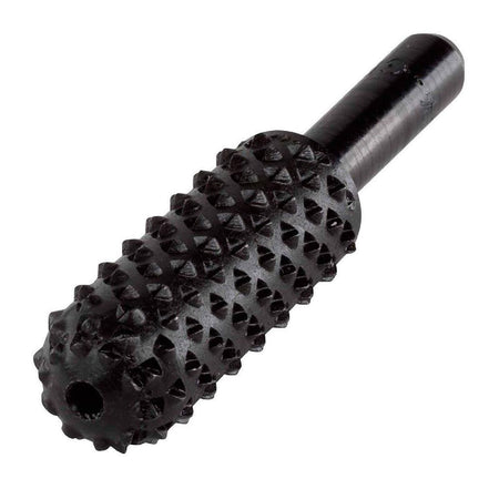 Raspa rotativa conica bombata ideale per legno con gambo Ø 6 mm