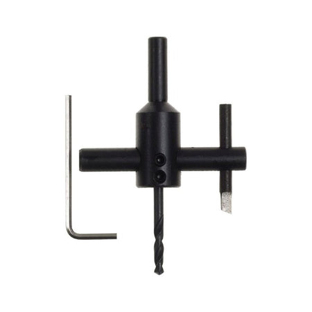 Foralastra a compasso da 8 mm ideale per fori da 24 a 104 mm