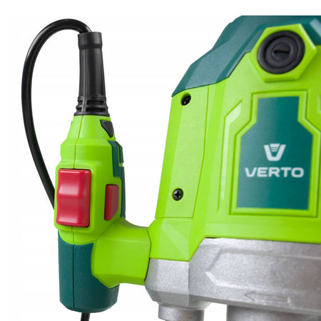 Fresatrice verticale con impugnatura ergonomica antiscivolo e base in alluminio