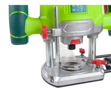 Fresatrice verticale con impugnatura ergonomica antiscivolo e base in alluminio