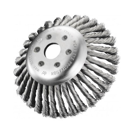 Spazzola conica per decespugliatore "SIT" con fili in acciaio 0,50 mm