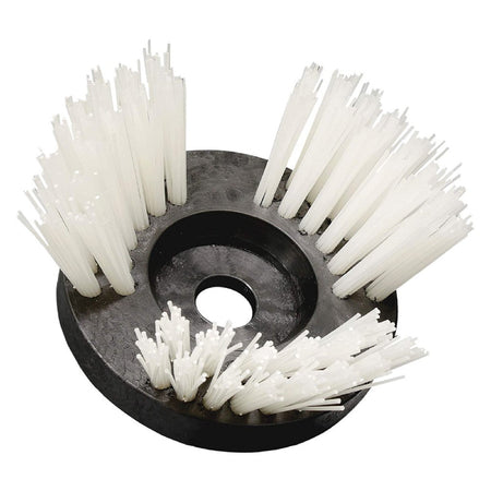 Spazzola a tazza per decespugliatore con fili in nylon da 2 mm e adattatori