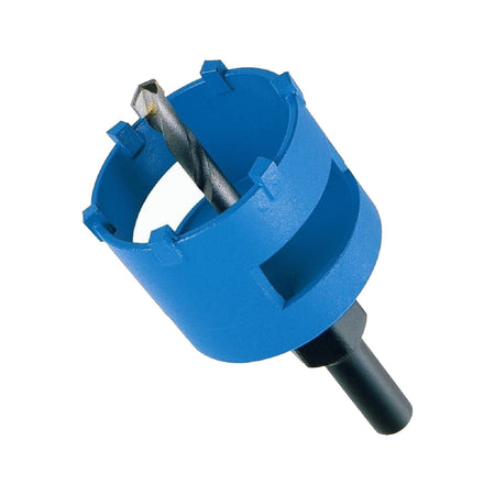 Fresa a tazza per edilizia con denti in metallo per impiego rotativo