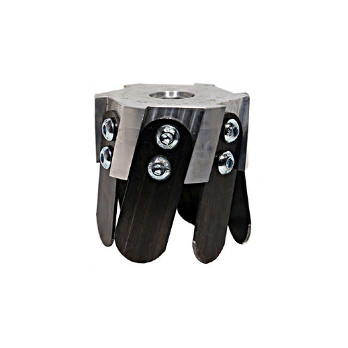 Testina Zappetta super in alluminio con 6 lame in ferro