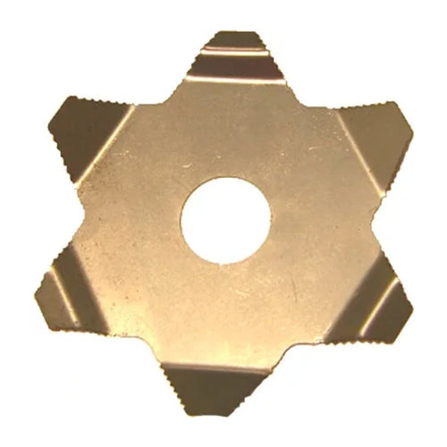 Disco anti groviglio erba Ninja in acciaio con profilo seghettato e di tipo universale