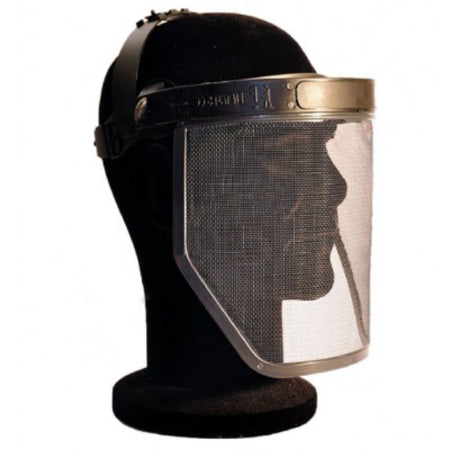 Schermo protettivo visiera in rete di tipo professionale senza frontino