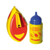 Tracciarighe a filo in plastica antiurto con manovella e flacone da 120 ml