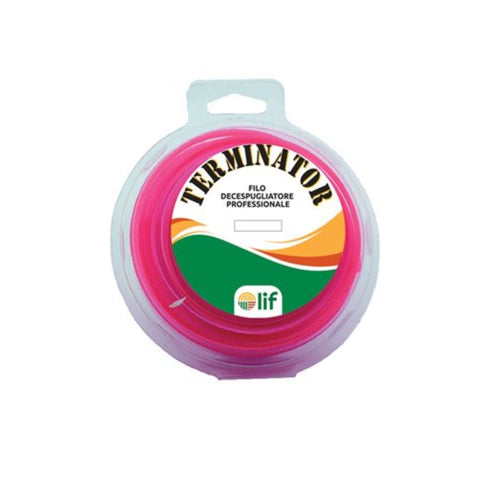 Filo decespugliatore professionale Terminator in nylon con profilo quadro