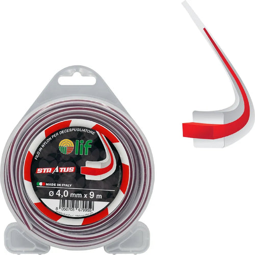 Filo per decespugliatore professionale silenziato Stratus a tre strati