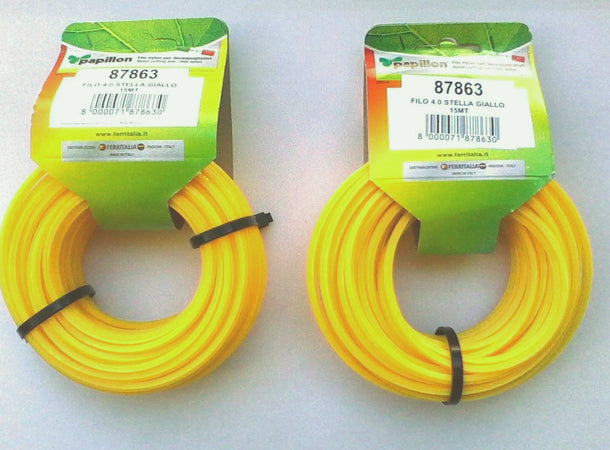 Filo per decespugliatore e tagliabordi professionale "Elite" in nylon