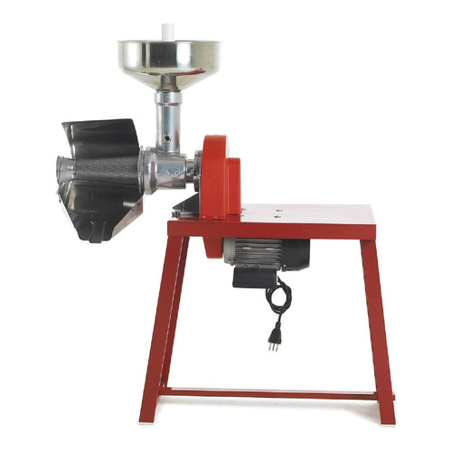Spremipomodoro con banchetto TS Inox con corpo macchina e ghiera in alluminio Hp 0,5