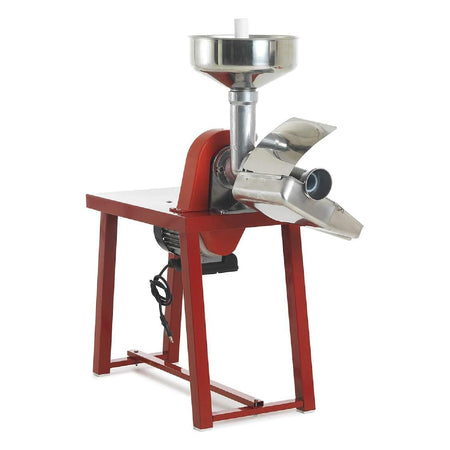 Spremipomodoro con banchetto inox "TS Inox" con collo alto e corpo in alluminio Hp 1