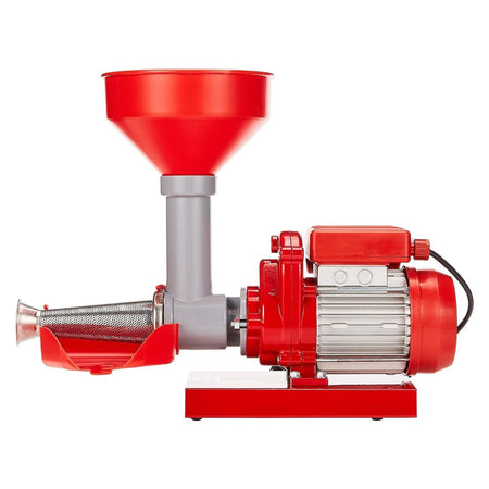 Spremipomodoro "Artus E400" con corpo in ghisa e motore elettrico da 400 W