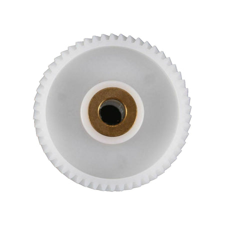 Kit da 2 ingranaggi in plastica progettati per essere utilizzati con uno spremipomodoro "SM"