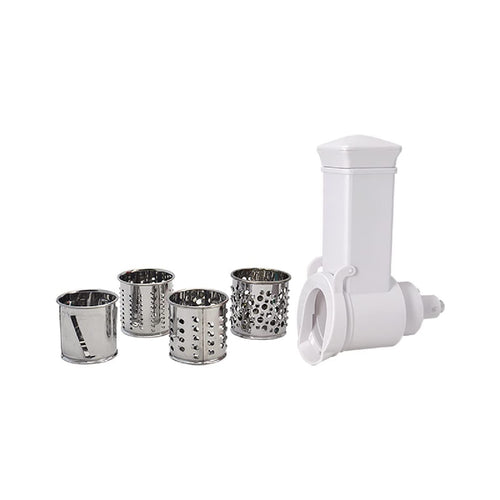 Accessorio con componenti per grattugiare e affettare verdure per spremipomodoro Artus C25