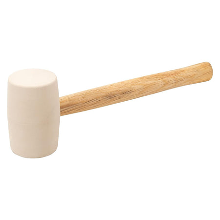 Mazzuola con testa in gomma resistente e manico in legno