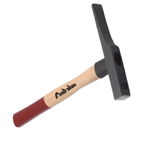 Martello per elettricista a penna lunga con manico in legno linea TOP 200 gr