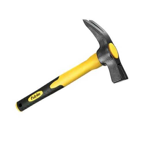 Martello francese per carpentiere con manico in fibra di vetro e gomma 700 gr