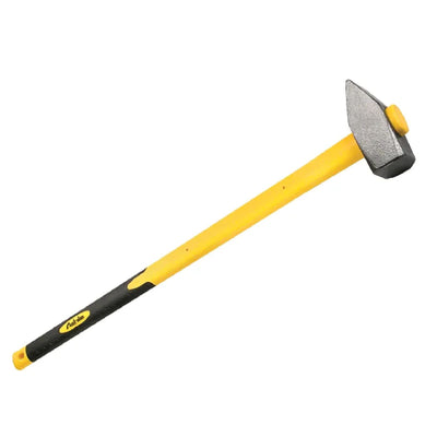 Mazza tedesca con manico lungo 91 cm realizzato in fibra di vetro e gomma