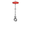 Fune di ricambio in acciaio per elettrocarrucola 200 completa di gancio e peso