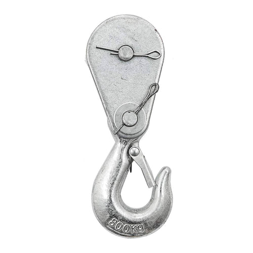 Gancio a doppio tiro di ricambio ideale per elettrocarrucole Tiratutto