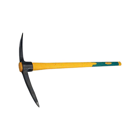 Piccone in acciaio temprato di qualità completo di manico in fibra di vetro 1,5 kg